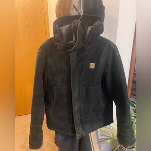 Carhartt jacket with removable hood size large